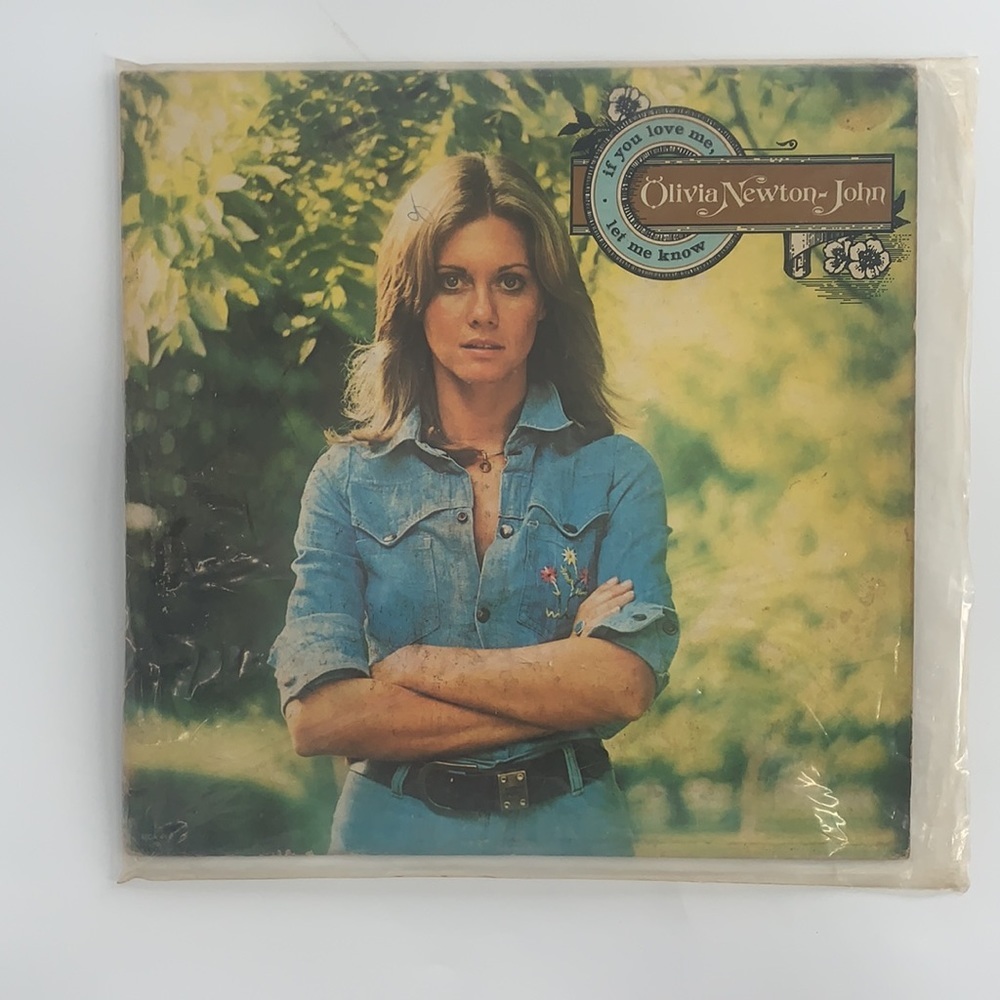 Olivia Newton John if you love me,let me know vinyl record